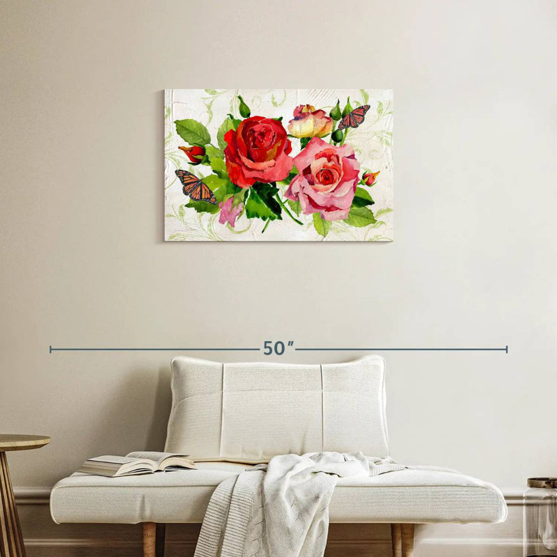 Harnek Romantic Red Roses Bouquet, 20" H x 30" W