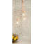 Lustre linéaire Spoutnik moderne à 3 lumières Ashley Down