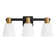 Luminaire de meuble-lavabo avec abat-jour opale Parker