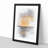 Ocean Of Clouds Abstract - Single Picture Frame Painting on MDF-56868290-56868289