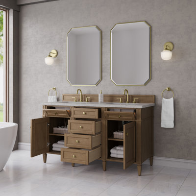 Brittany 60" W Double Vanity