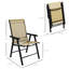 Ensemble de 4 chaises de patio pliantes Outsunny-2130397573