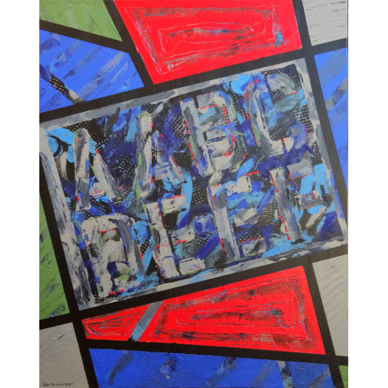 AABCDEEF Painting by Eddie Bruckner