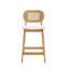 Azarah Solid Wood 25.5'' Counter Stool-2051142281-2051142280
