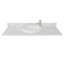 Plateau de meuble-lavabo simple 49 po