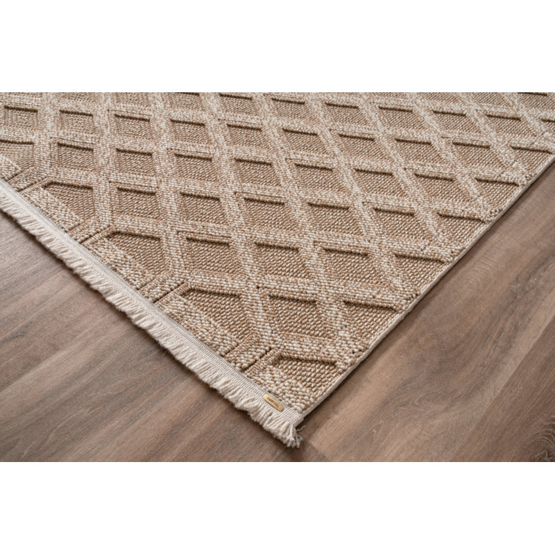Petroni Cotton Geometric Rug, Runner 3'4" x 16'5"
