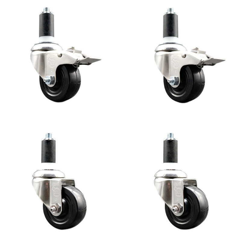 Rubber Casters