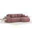 4 Seater Velvet Sofa Bed-651463498