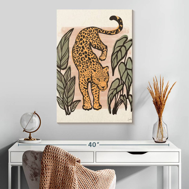 Brampt Jungle Cats I, 30" H x 20" W