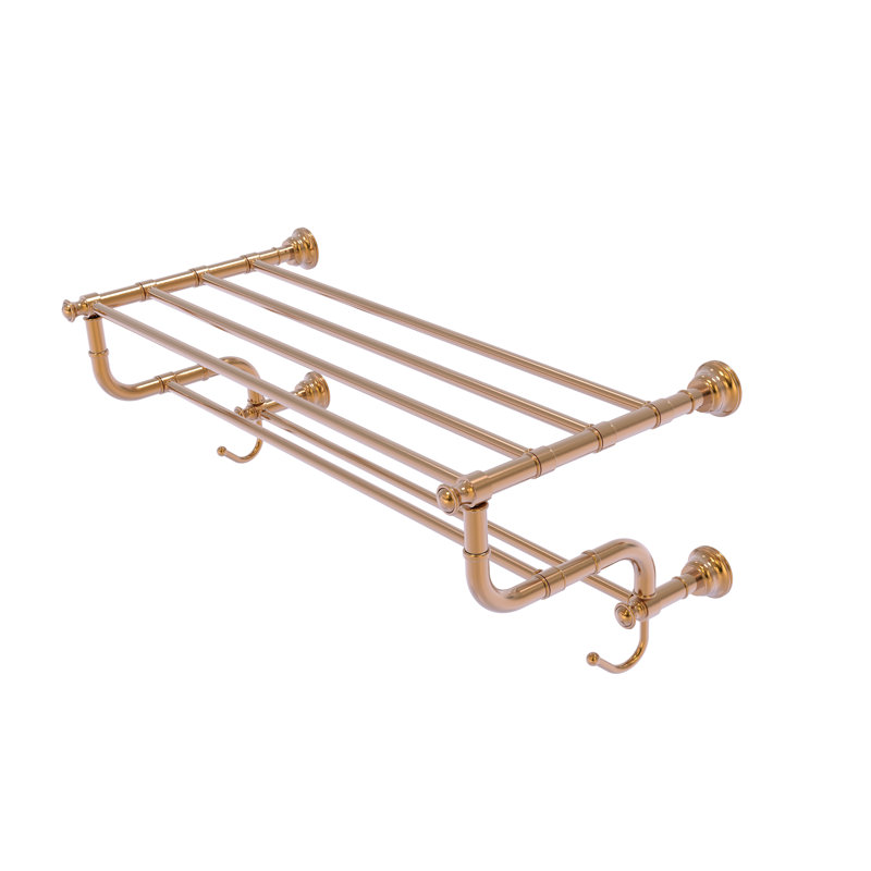 Porte-serviettes mural Freyja, Bronze brossé, P 12,5 po x l 38 po x H 10,6 po