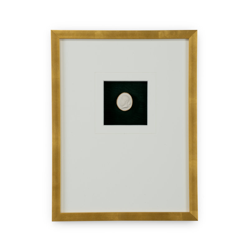 Intaglio en or V - reproduction de cadre photo simple