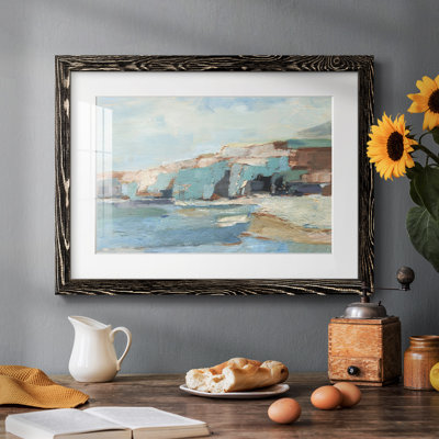" Turquoise Cliff Wall II "