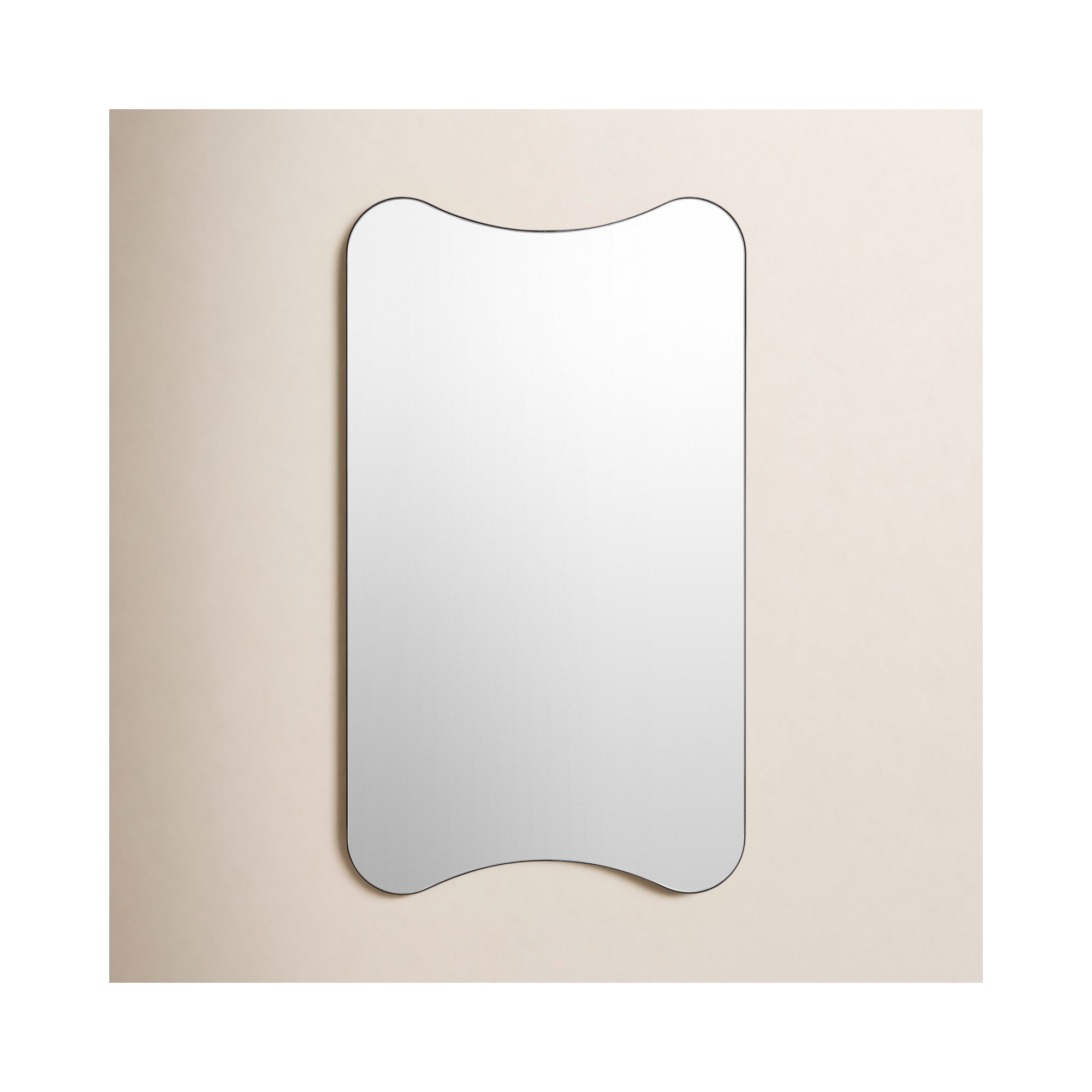 Amancia Iron Wavy Mirror