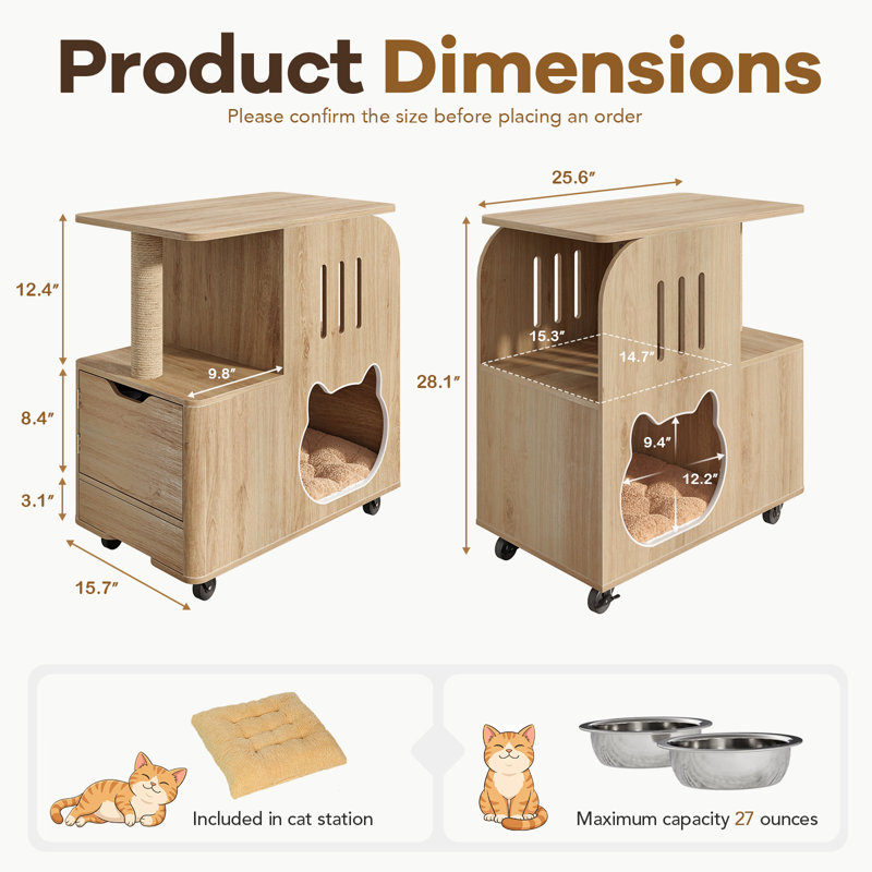 Cat Feeding Station