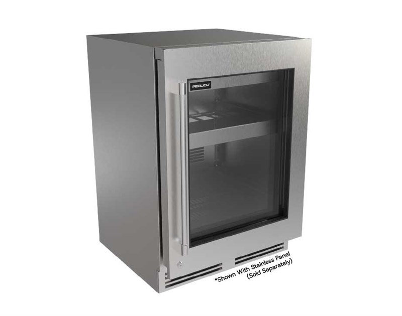 Compartiment pour boissons avec porte en verre 24 po Perlick G5 Core