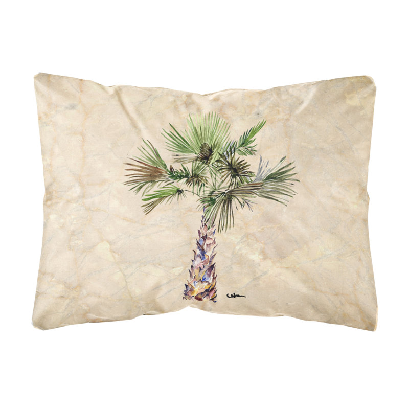 Coussin décoratif intérieur/extérieur palm tree