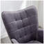 Ensemble de fauteuil d'appoint et repose-pieds en velours soyeux Leiria-129688718