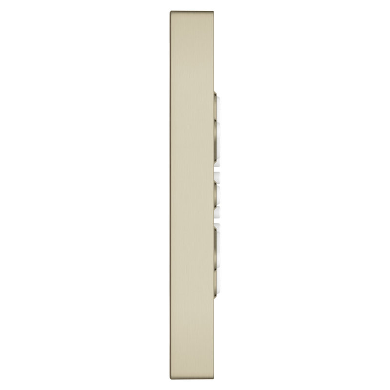 Rainshower Aqua Body Spray Square, Brushed Nickel
