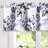Beisly Floral Blackout Thermal Kitchen Valance Tailored 52" Window Valance-1315847694-1263954179