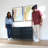 Lira Premium Wooden Dresser for Bedroom - Solid Wooden Frame, 4 Spacious Sag-Proof Fabric Drawers with Sleek Metal Handles - Premium & Durable Storage Solution for Your Home-2063404361-2067706482