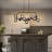 11- Light Bubble Sputnik Chandelier Modern Globe Chandelier Grey Glass Chandelier
