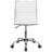 Low Back Designer Armless Ribbed Swivel Task Office Chair-1740822502