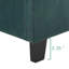Structure de lit contemporain en velours pour grand lit - Style transitionnel luxueux pour chambre à coucher