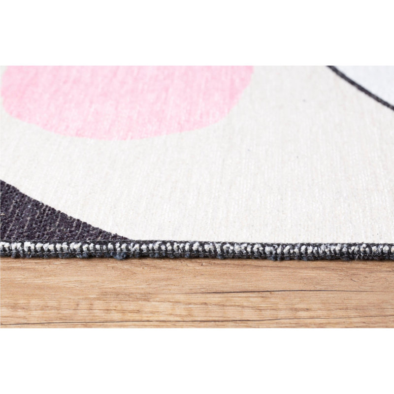 Tapis 100% polyester de qualité supérieure, 6,9 x 10,2 pi | 1850 g / m², hauteur de poils de 0,2 po | Polyester recyclé dessous | Lavable à la machine à 30 ° C | Conception douce, durable et écologique pour les espaces de vie modernes