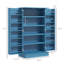 Armoire de cuisine, armoire de rangement autoportante, conception anti-chute en MDF robuste, organisateur polyvalent pour le garage de cuisine à domicile-1499557126