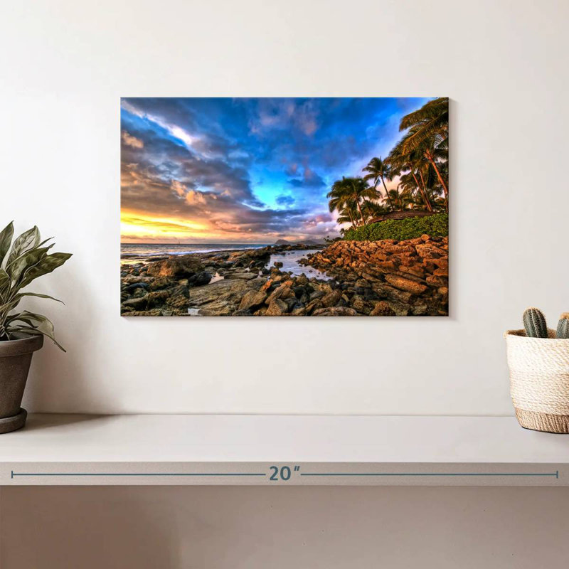 Gillard Sunset In Secret Beach, 8" H x 12" W