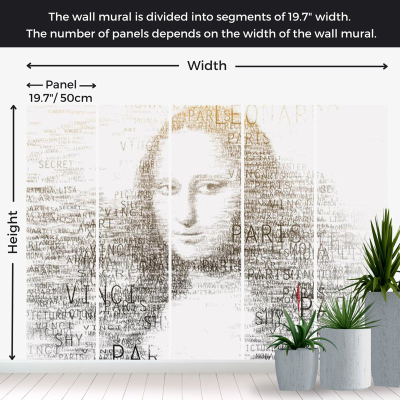 Wall Mural, 121" L x 157" W