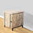Blim Solid Wood Nightstand in White
