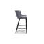 Giorgi Upholstered Counter Stool with Metal Frame-504265893