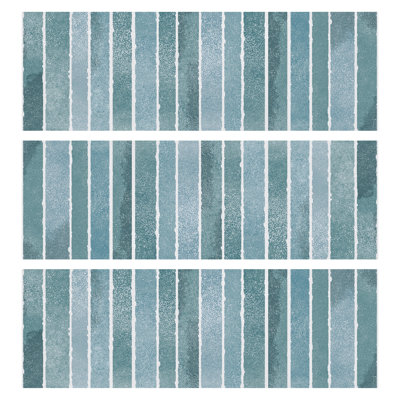 Colorido Ceramic 4" x 12" Wall Tile - 33 Pieces (10.76 Sq. Ft.)