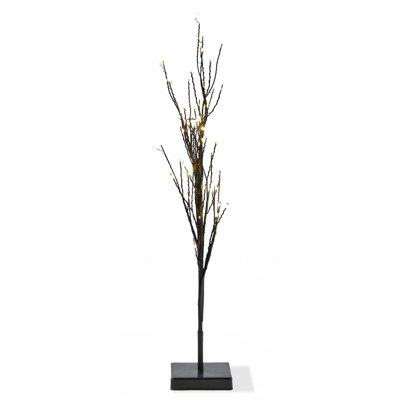 Grand arbre à lumières DEL de Noël, 22 po