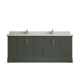 Alys 84" Double Bathroom Vanity Set (Pulls Option)