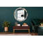 Huldar Glass Flat Wall Mirror