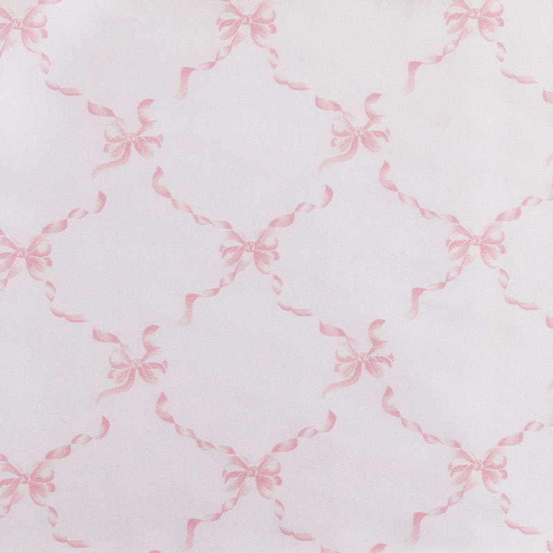 Laura Ashley imprimé, Ensemble de draps pour très grand lit avec 2 taie, Ruban rose