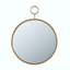 Miroir mural rond en fer Yvan-1297760404