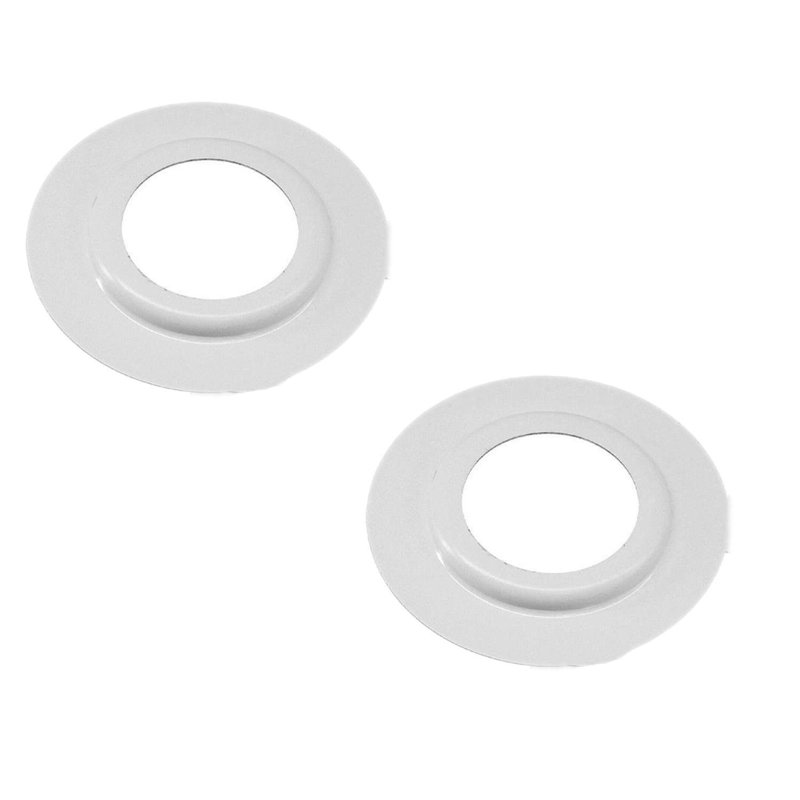Davante Metal Lamp Shade Reducer Ring For ES/E27 To BC/B22 Plate Light Fitting Lampshade Lighting Kit, White
