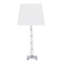 Lampe de table en cristal 25 "Wendi Glam