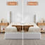 Lit plateforme tapissier Carmen-1816996415