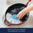 Rachael Ray NITRO Cast Iron Frying Pan / Skillet, Induction-suitable-81444899-81444900