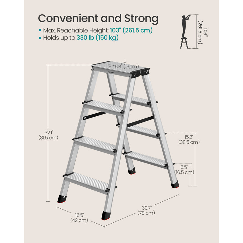 Aluminium Step Ladder