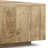 Lockhart 30"W Solid Mango Wood Modern Square Coffee Table in Natural, Fully Assembled