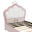 Royal Crown Velvet Ottoman Storage Beds Standard Ottoman-134910058