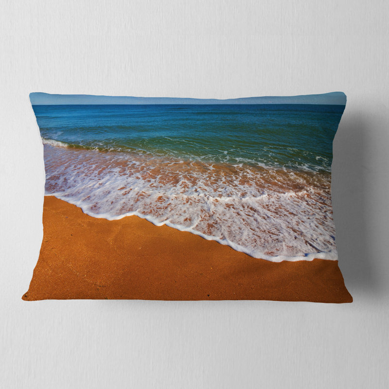 Coussin lombaire à vagues beach mer