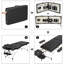 213cm Rectangular Adjustable Folding Table