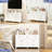 47.2" Wide Metal Dresser Chest with 7 Drawers TV Stand for Bedroom, Hallway, Living Room-337702702
