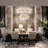 2 Tier Modern Crystal Firework Chandelier  Ceiling Lighting Fixture